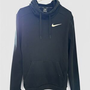 Nike Black Hoodie with White Logo